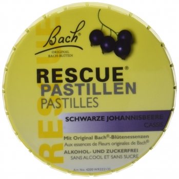 Bach Original Rescue Pastillen schwarze Johannisbeere 50 g